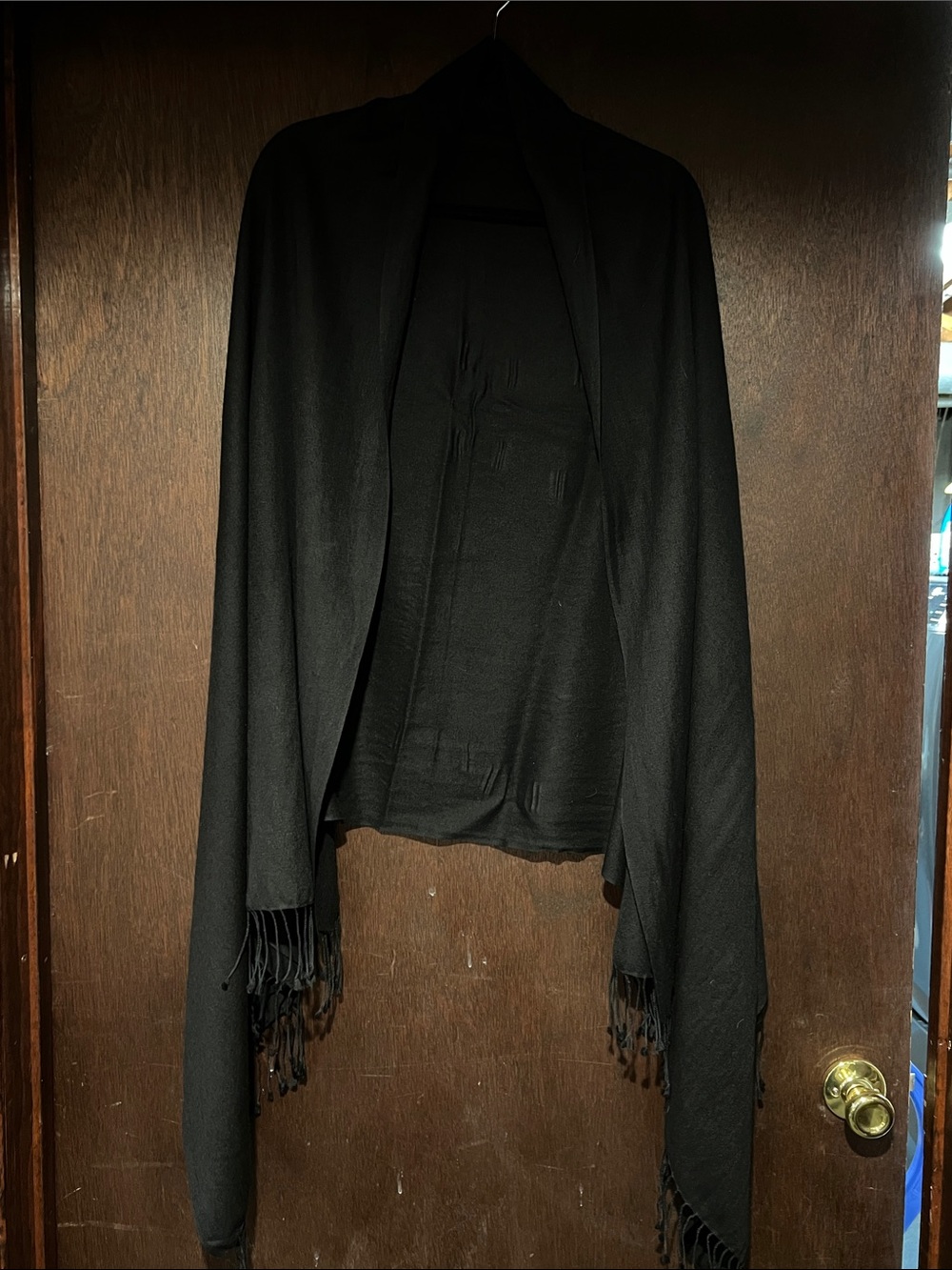 Black Pashmina Shawl